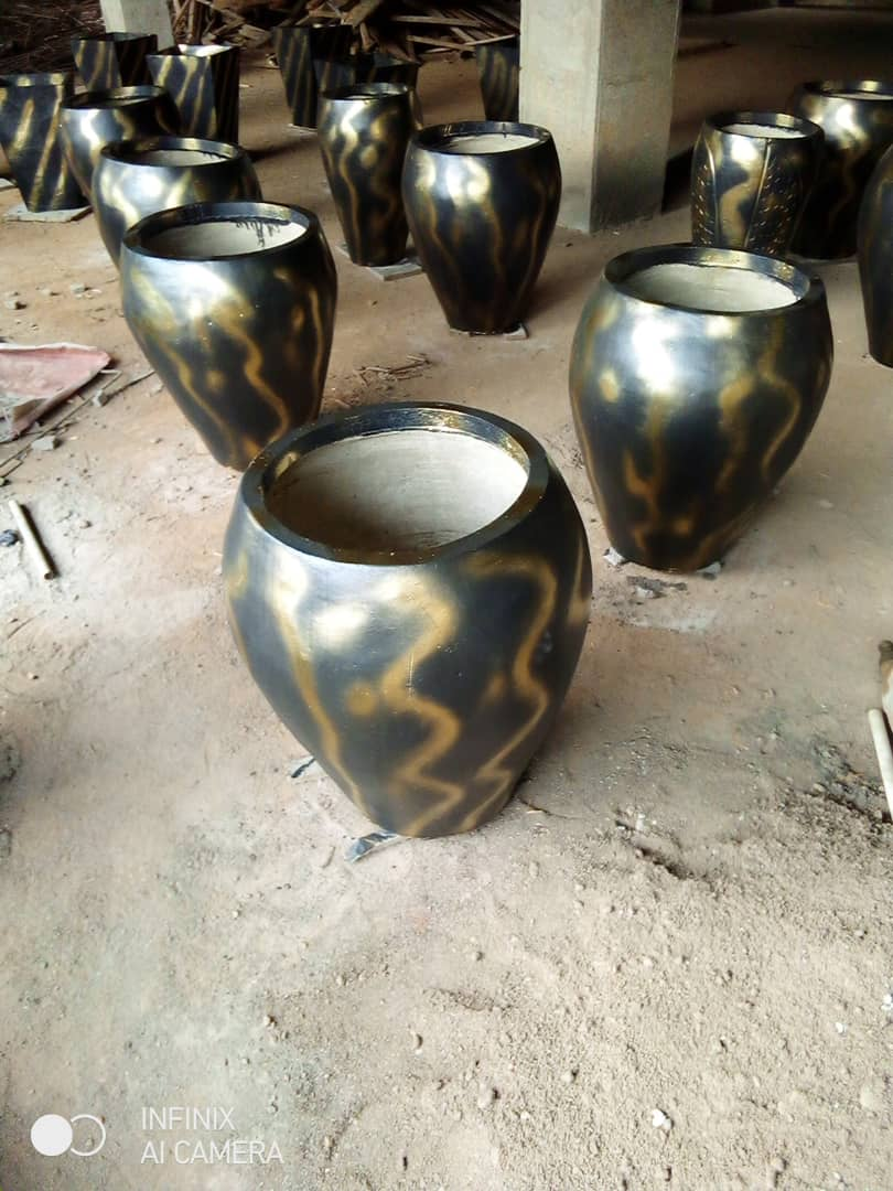 Decorative concrete garden products